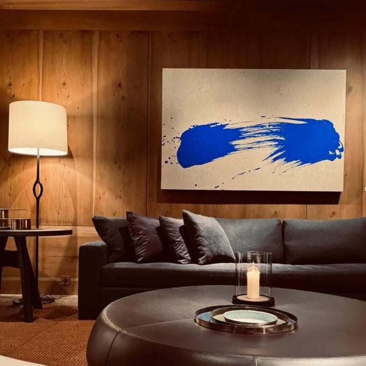 Solin Floor Lamp – Modern Minimalist Resin Fabric Lighting