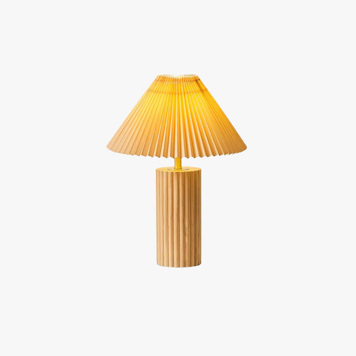 Solvi Table Lamp – Wabi-sabi Fabric Bedside Lamp