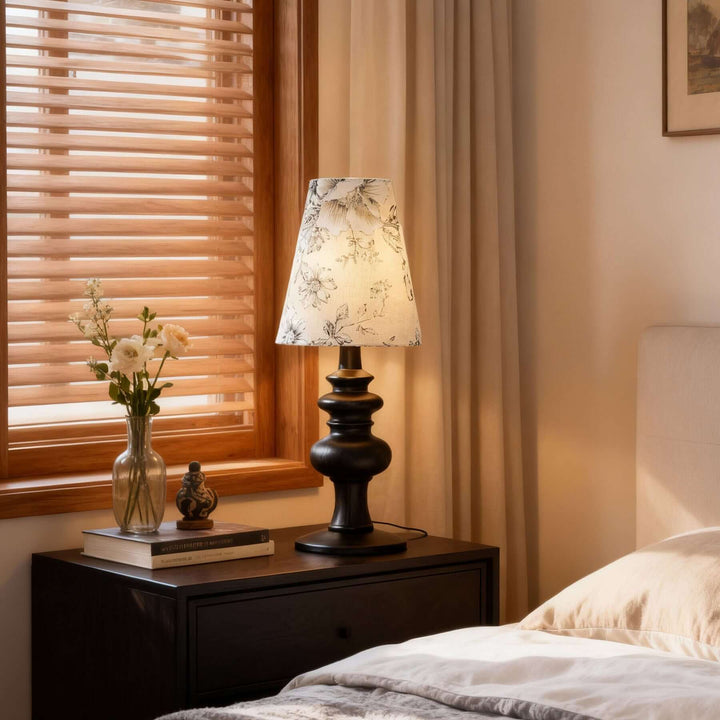Soveli Table Lamp – Vintage French Country Fabric Light