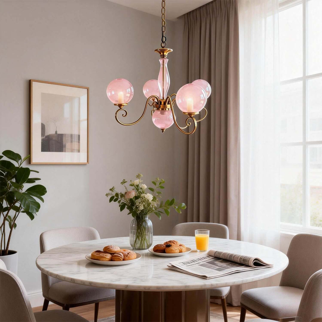 Xylen Chandelier – Vintage French Glass Chandelier