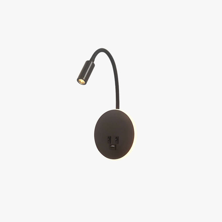 Syklo Round Wall Light – Modern Statement Bedside Ambiance