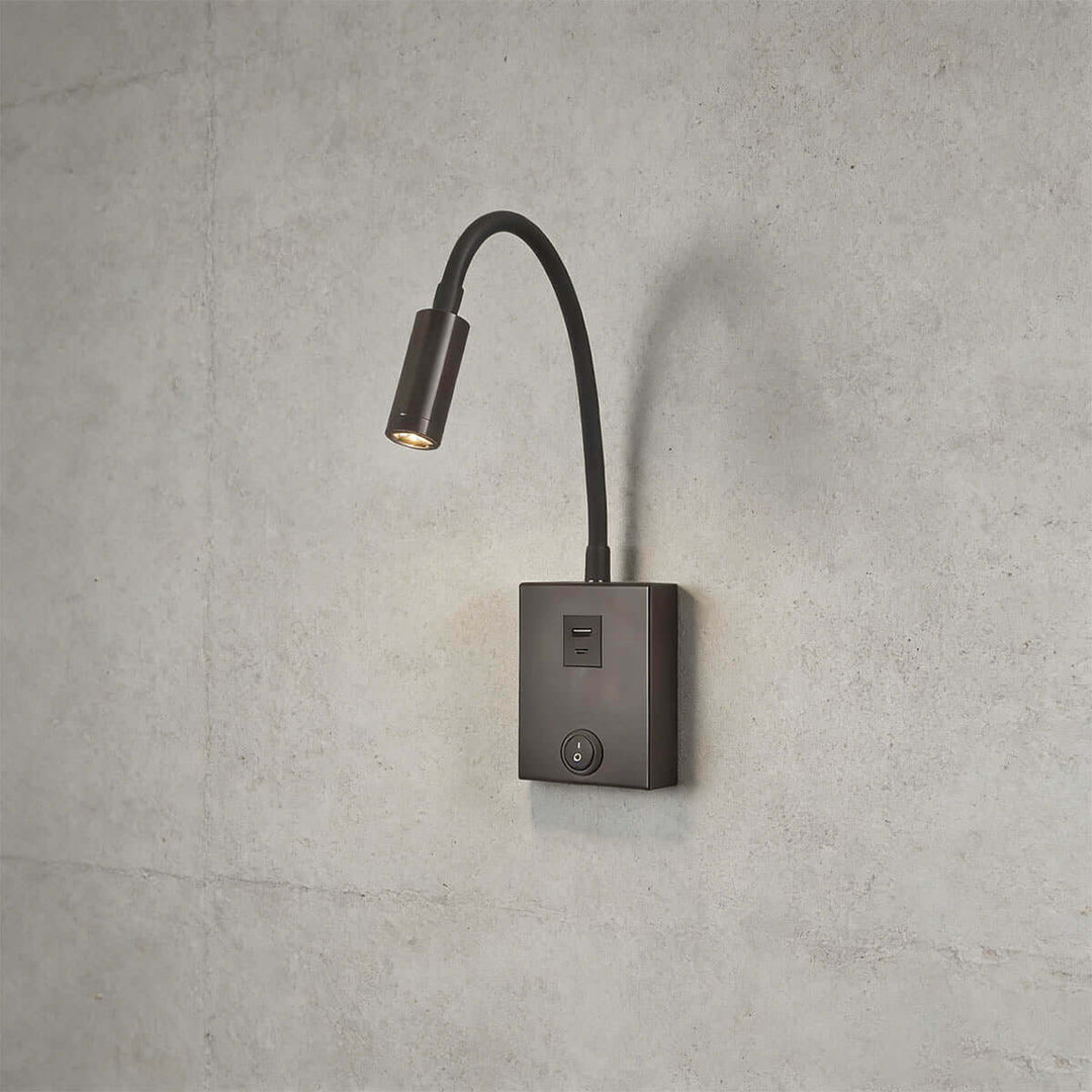 Syklo Round Wall Light – Creative Statement Bedside Reading Lamp