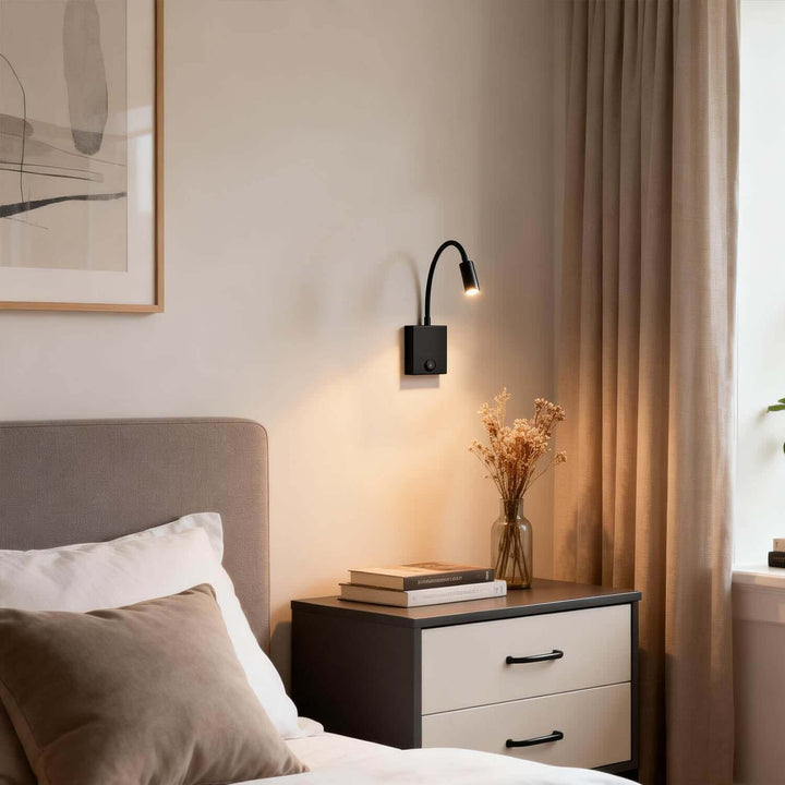 Syklo Round Wall Light – Creative Statement Bedside Reading Lamp