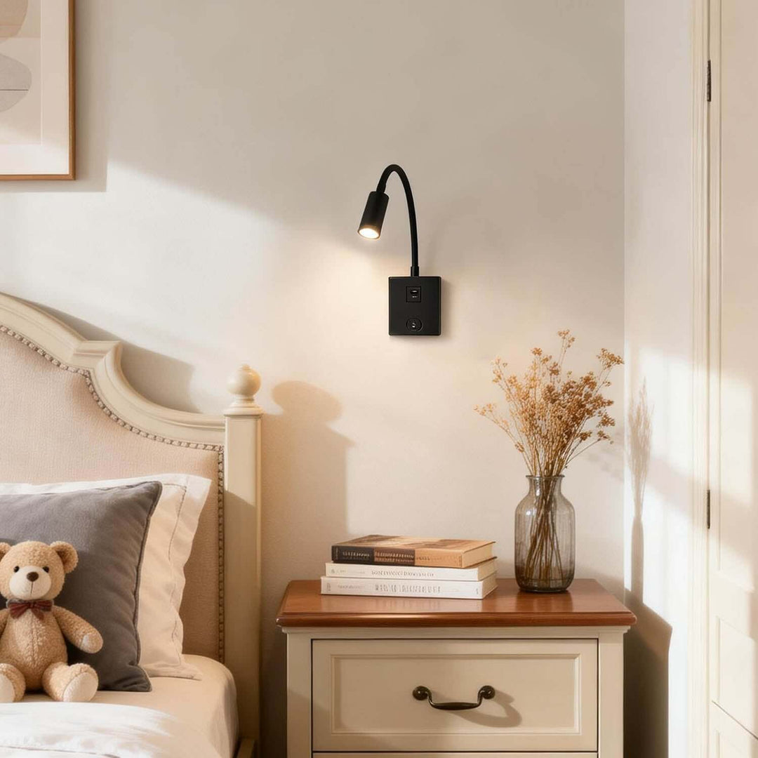 Syklo Round Wall Light – Creative Statement Bedside Reading Lamp