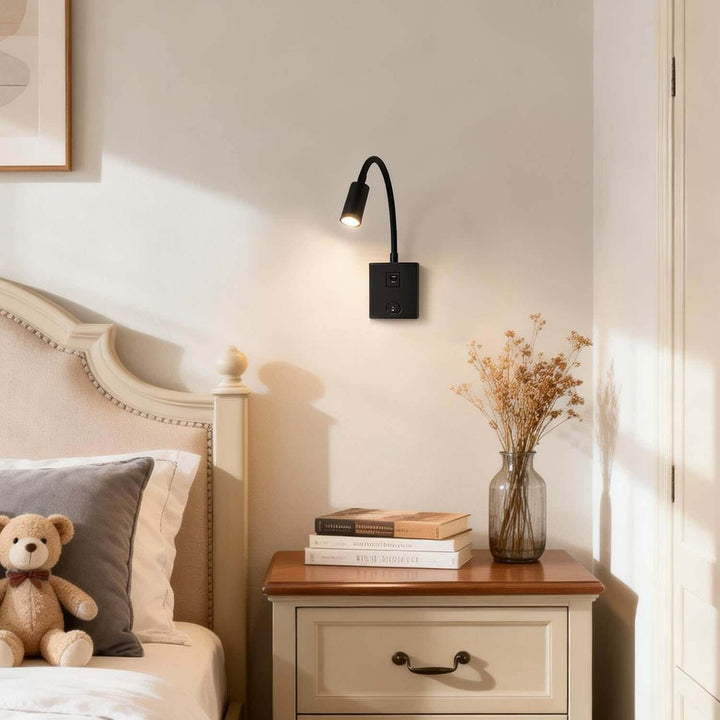 Syklo Round Wall Light – Creative Statement Bedside Reading Lamp