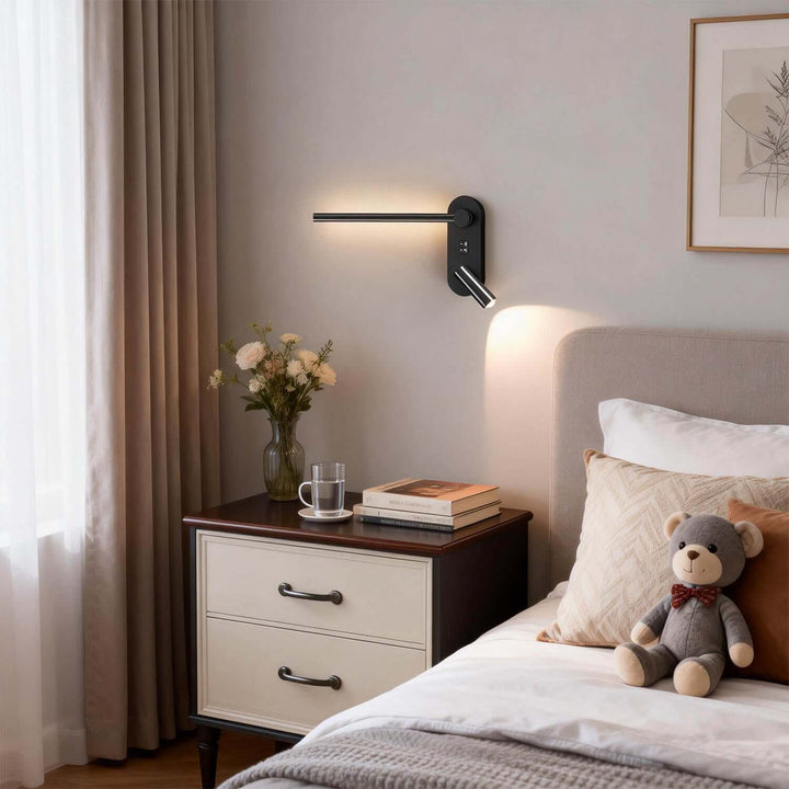 Sykor Wall Light – Minimalist Design LED Reading Lamp for Bedside
