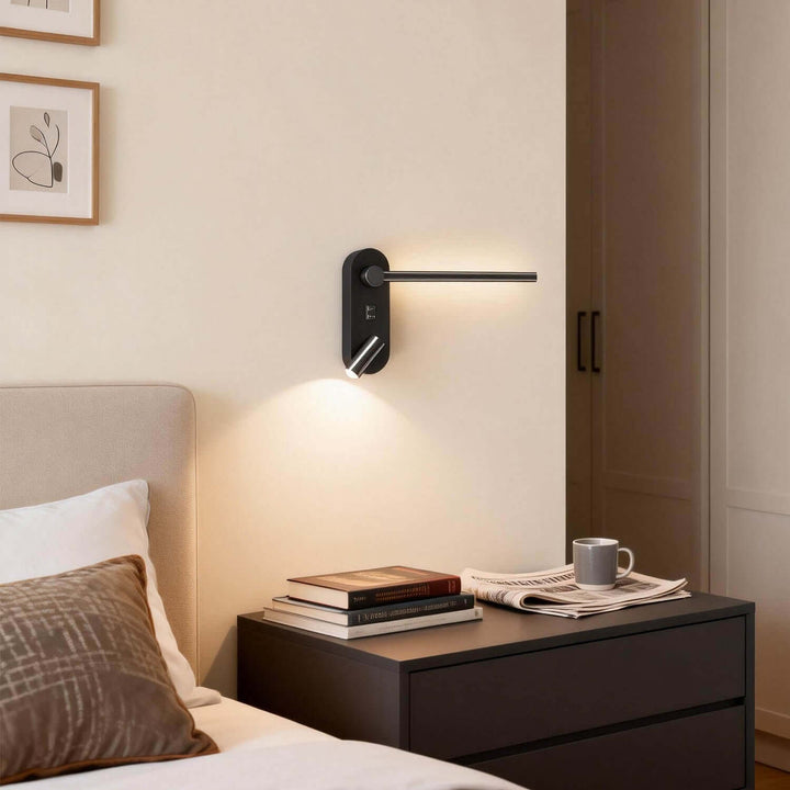 Sykor Wall Light – Minimalist Design LED Reading Lamp for Bedside