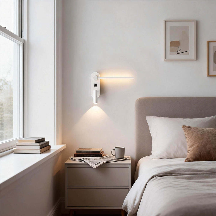 Sykor Wall Light – Minimalist Design LED Reading Lamp for Bedside