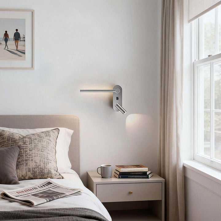 Sykor Wall Light – Minimalist Design LED Reading Lamp for Bedside