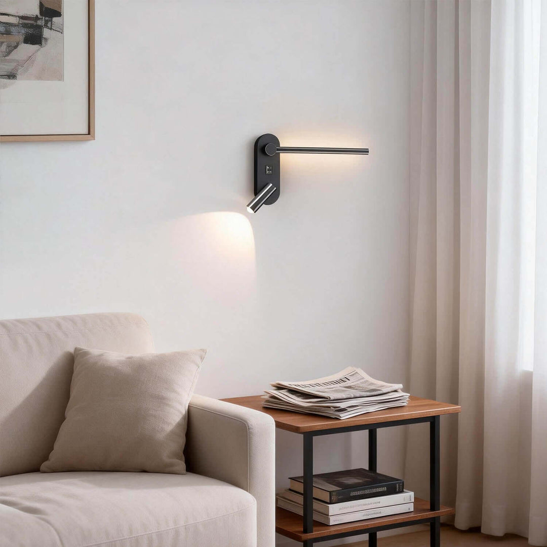Sykor Wall Light – Minimalist Design LED Reading Lamp for Bedside