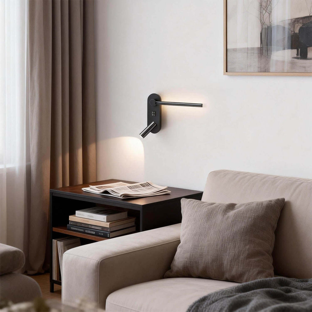 Sykor Wall Light – Minimalist Design LED Reading Lamp for Bedside