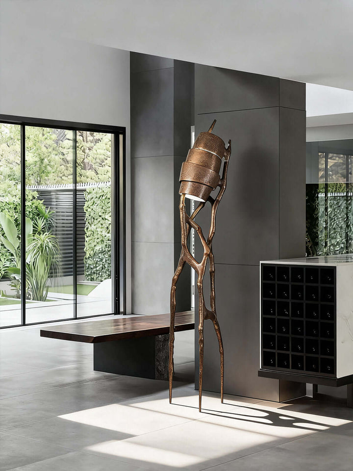 Teyra Sculpture Floor Lamp – Fashionable Art Sculpture Ornament