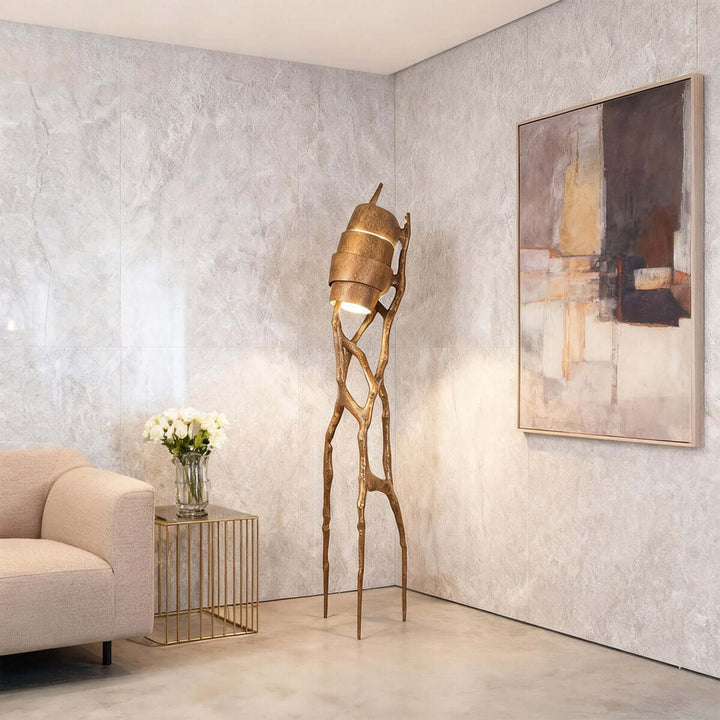 Teyra Sculpture Floor Lamp – Fashionable Art Sculpture Ornament