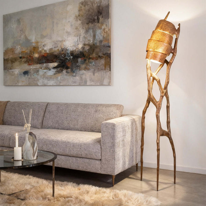 Teyra Sculpture Floor Lamp – Fashionable Art Sculpture Ornament