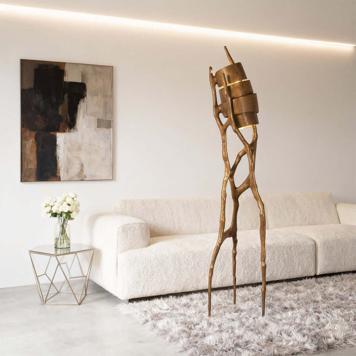 Teyra Sculpture Floor Lamp – Fashionable Art Sculpture Ornament