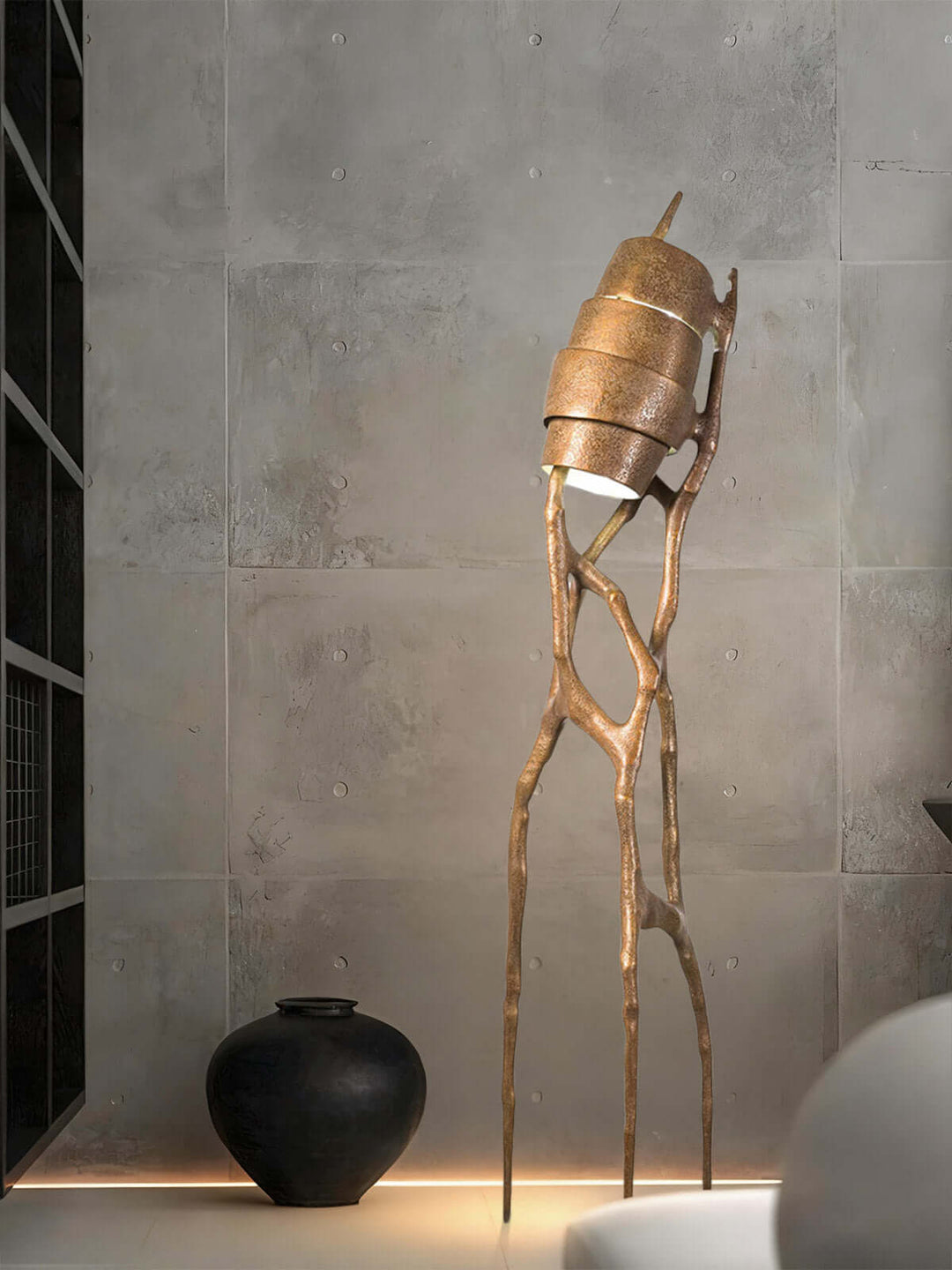 Teyra Sculpture Floor Lamp – Fashionable Art Sculpture Ornament