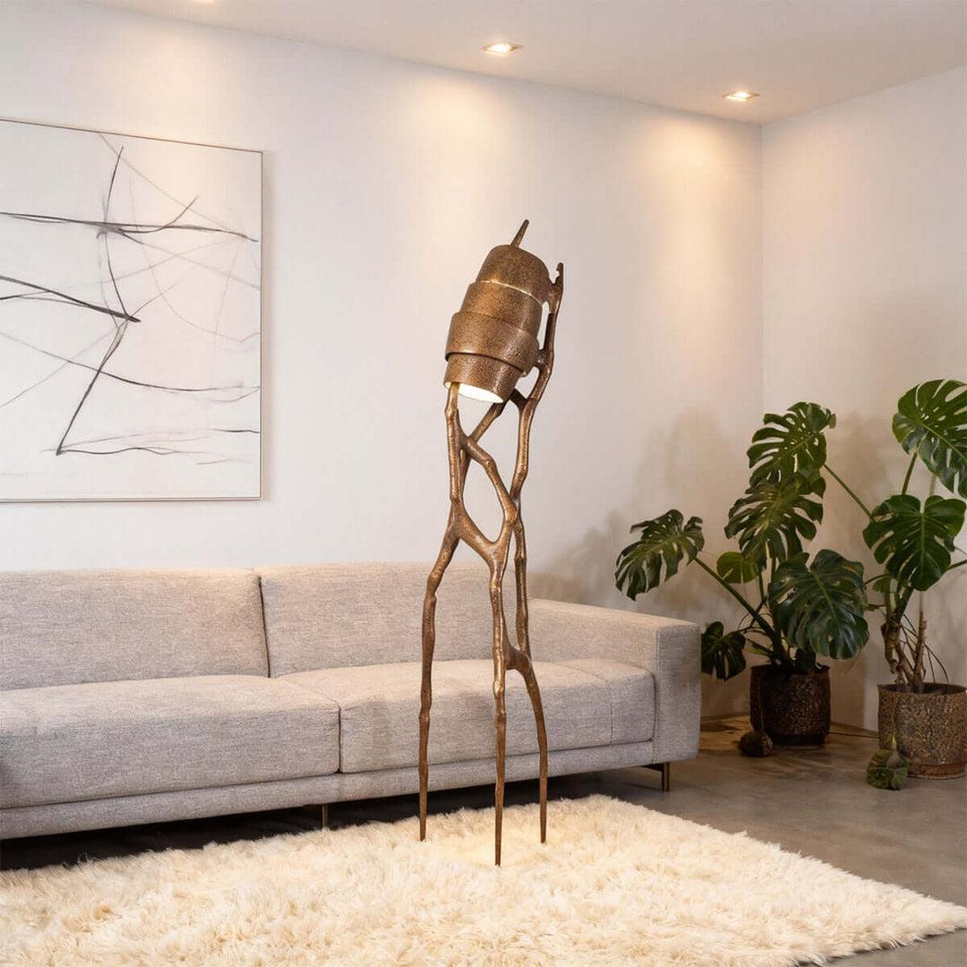 Teyra Sculpture Floor Lamp – Fashionable Art Sculpture Ornament