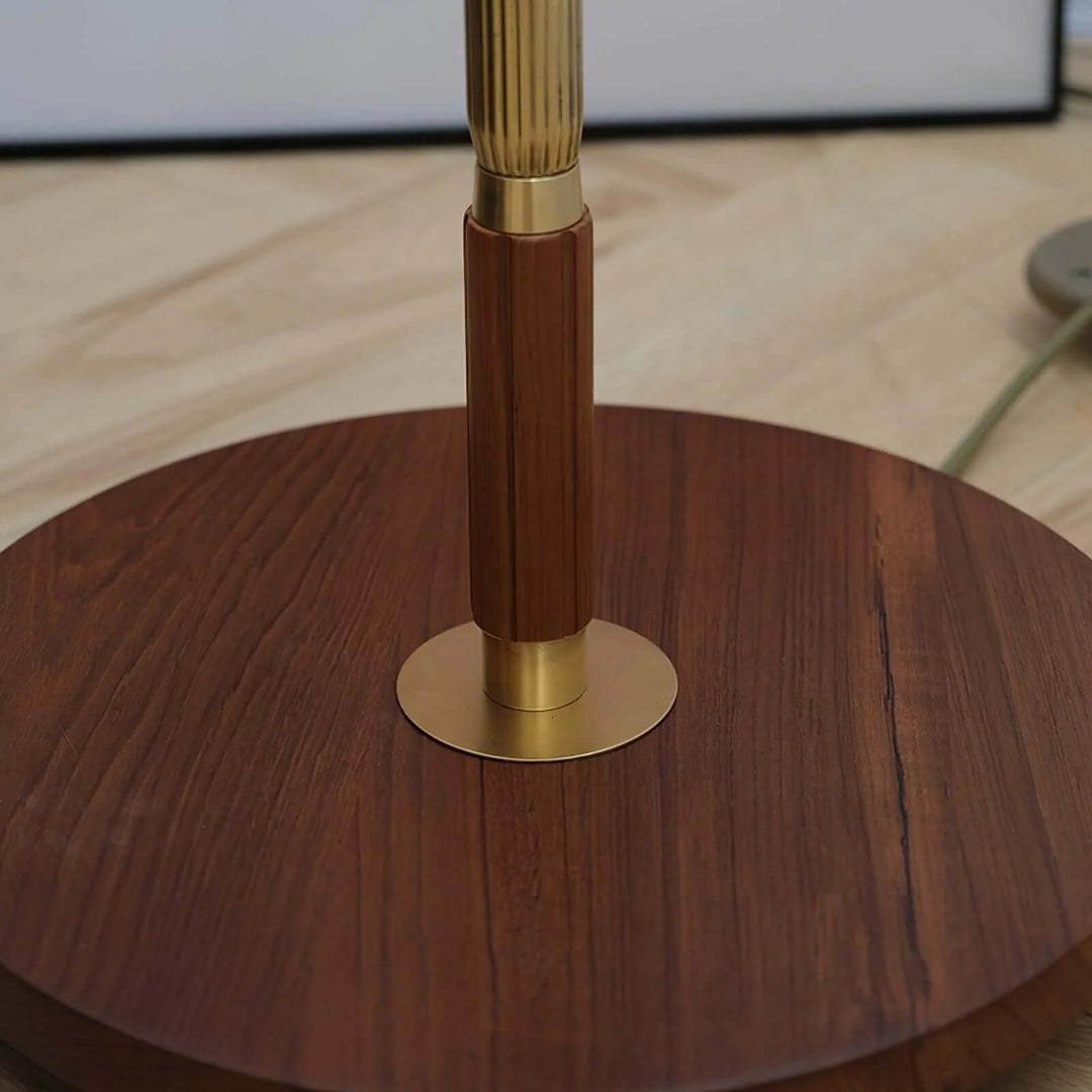 Tivano Floor Lamp – Elegant French Vintage Fabric Light