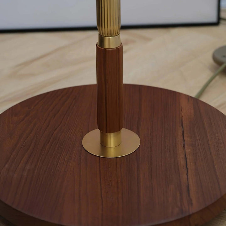 Tivano Floor Lamp – Elegant French Vintage Fabric Light