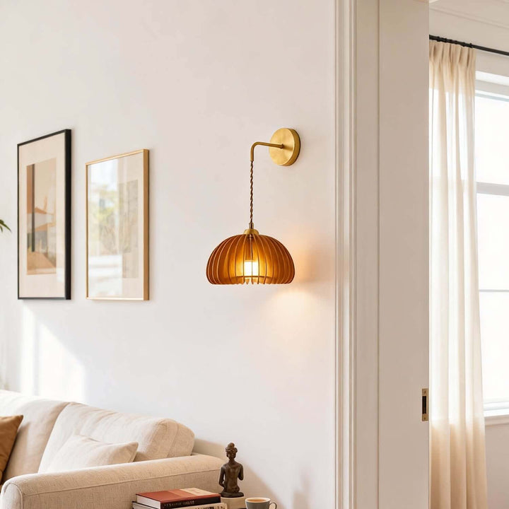Toravi Wall Light - Modern Minimalist Creative Pumpkin