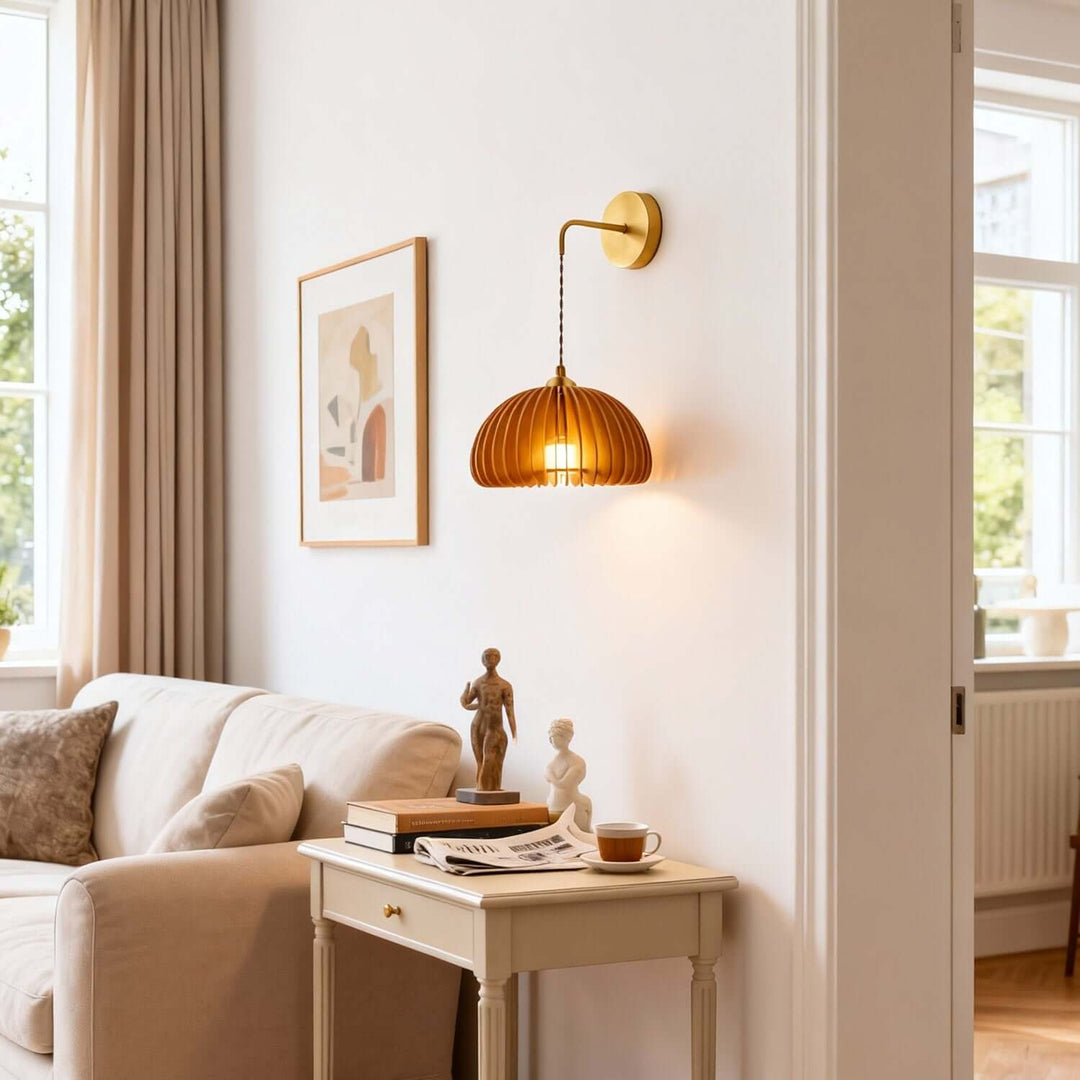 Toravi Wall Light - Modern Minimalist Creative Pumpkin
