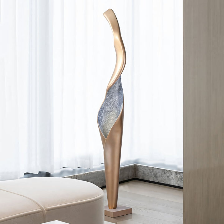 Torch Sculpture Floor Lamp – Creative Art Living Room Decor