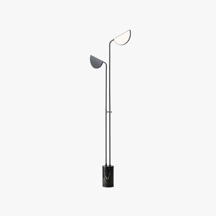 Tovira Floor Lamp - Contemporary Minimalist Leaf LED Living Room