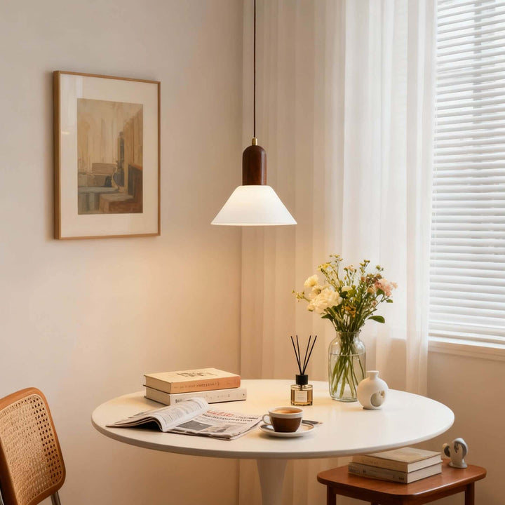 Tovixa Pendant Lamp – French Minimalist Glass Light
