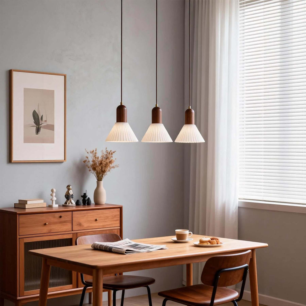 Tovixa Pendant Lamp – French Minimalist Glass Light