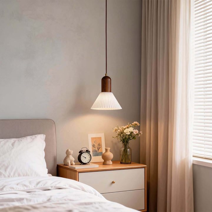 Tovixa Pendant Lamp – French Minimalist Glass Light