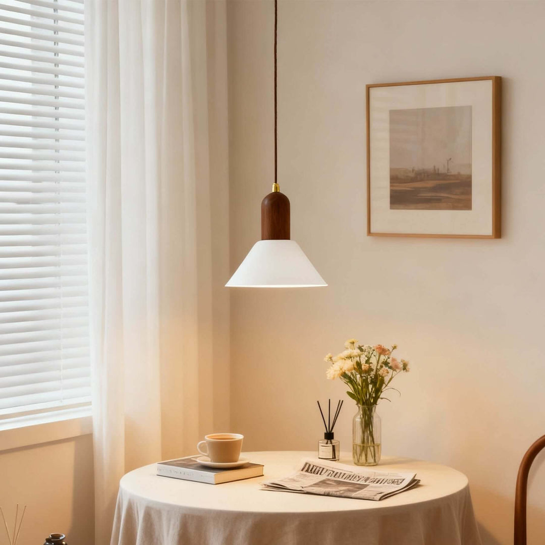 Tovixa Pendant Lamp – French Minimalist Glass Light