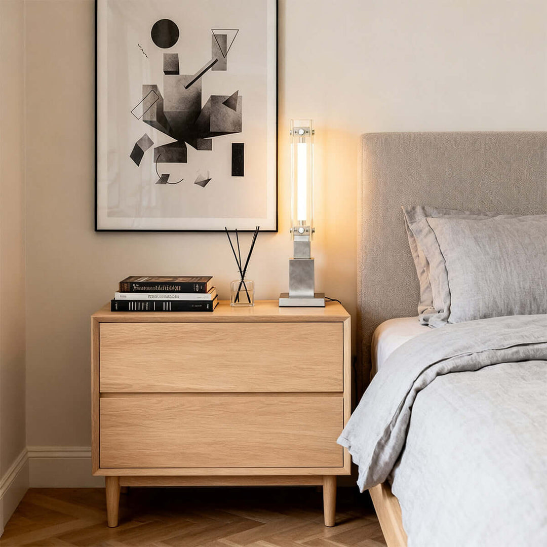 Trevia Table Lamp – Bauhaus Minimalist Industrial Decorative Lamp