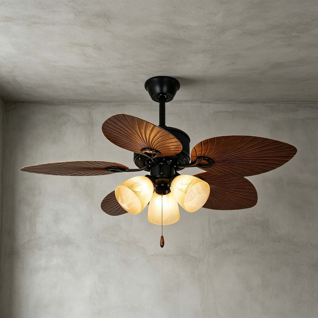 Trinov Ceiling Fan Light A - American Retro Ceiling Fans