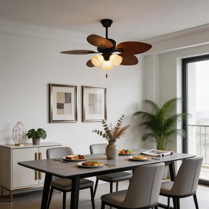 Trinov Ceiling Fan Light A - American Retro Ceiling Fans