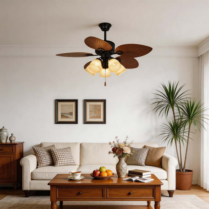 Trinov Ceiling Fan Light A - American Retro Ceiling Fans