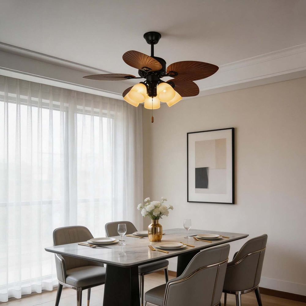 Trinov Ceiling Fan Light A - American Retro Ceiling Fans