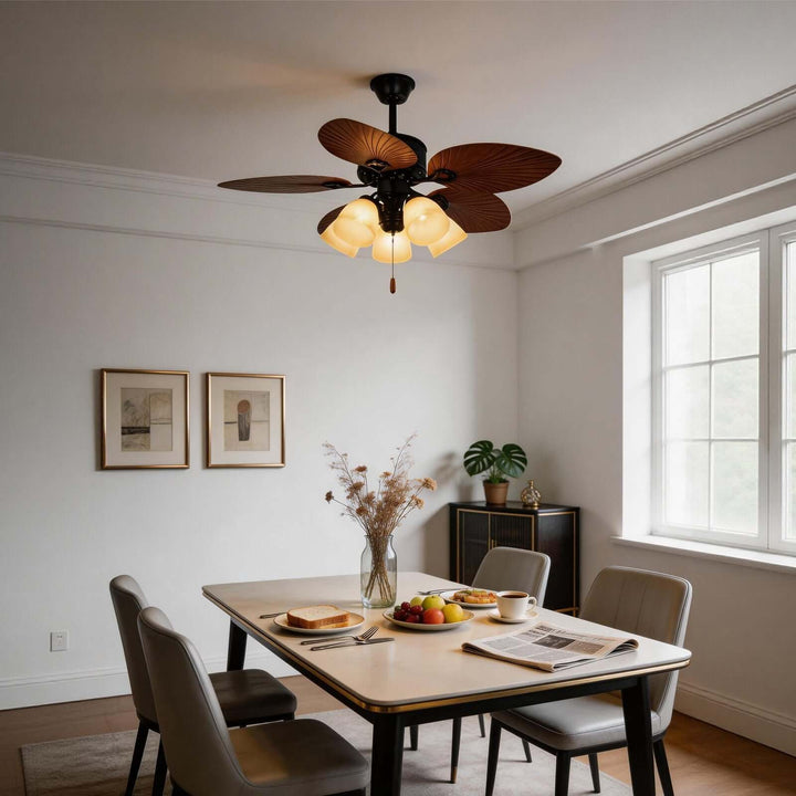 Trinov Ceiling Fan Light A - American Retro Ceiling Fans