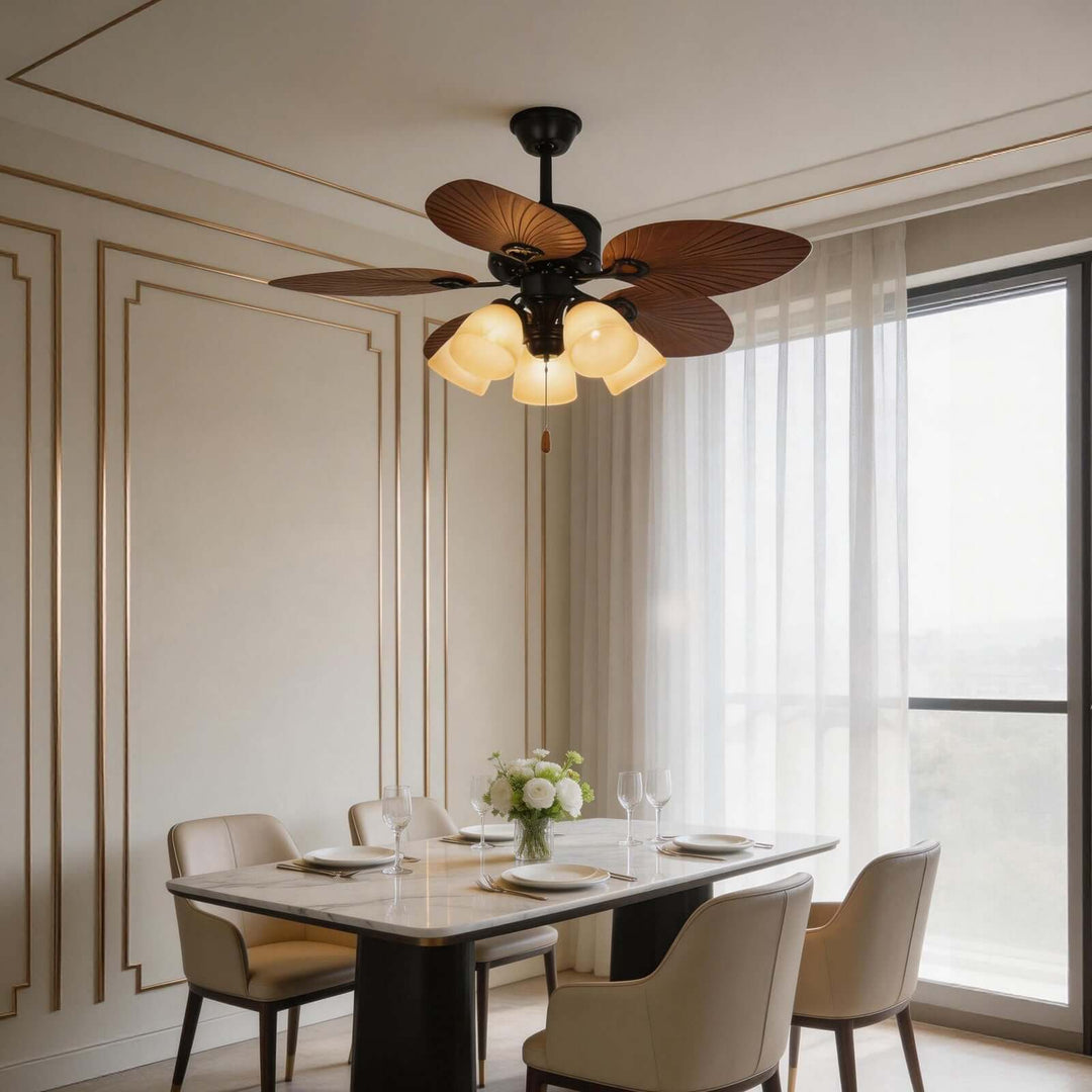 Trinov Ceiling Fan Light A - American Retro Ceiling Fans