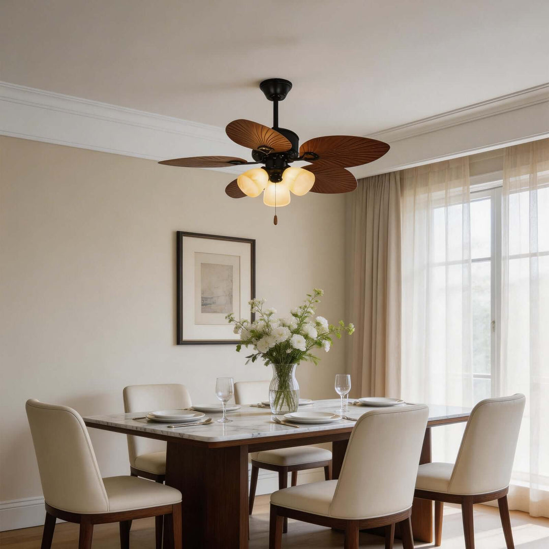Trinov Ceiling Fan Light A - American Retro Ceiling Fans