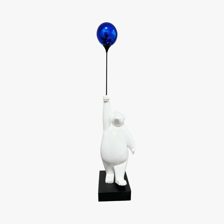 Tuvoro Balloon Bear Sculpture – Artistic Decorative Accent