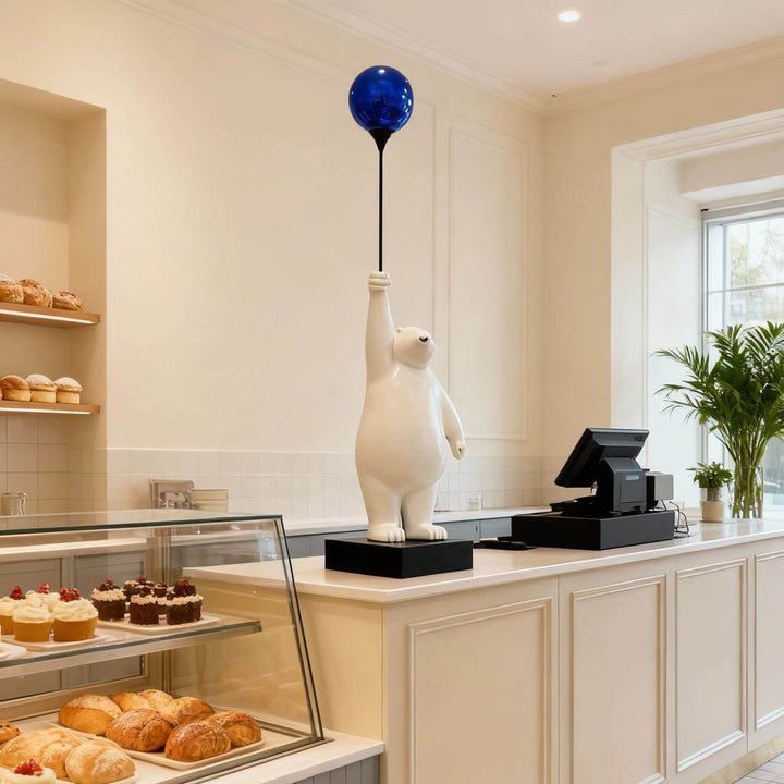 Tuvoro Balloon Bear Sculpture – Artistic Decorative Accent
