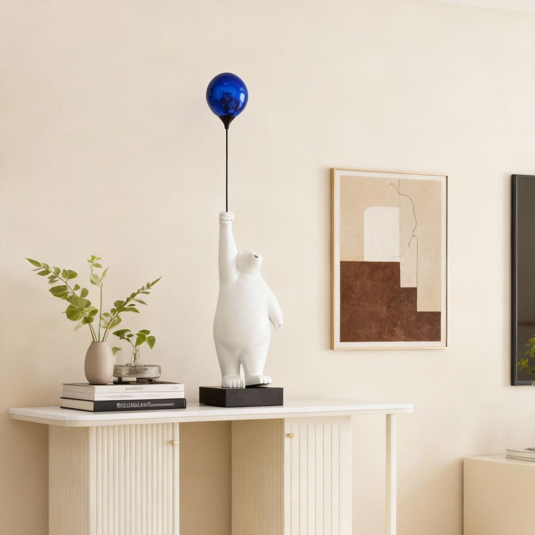 Tuvoro Balloon Bear Sculpture – Artistic Decorative Accent
