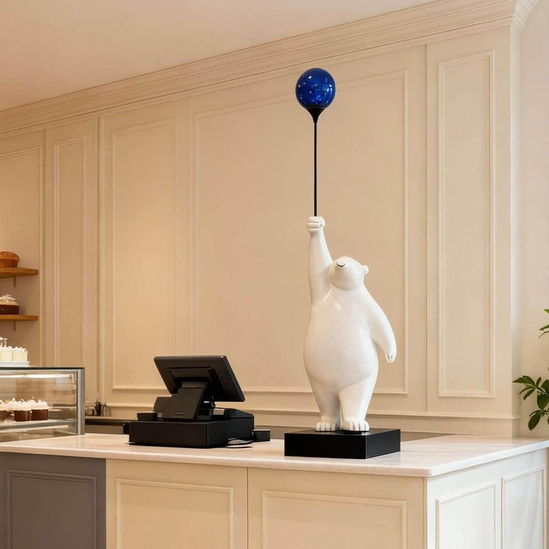 Tuvoro Balloon Bear Sculpture – Artistic Decorative Accent