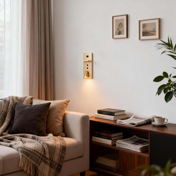 Tylor Wall Light – American Light Luxury Minimalist LED Reading Lamp