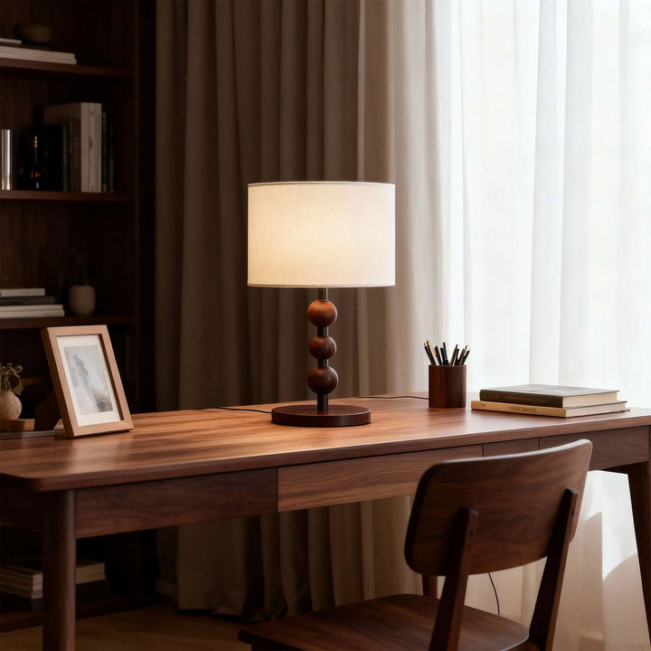 Ureno Table Lamp – American Minimalist Handmade Fabric Lamp