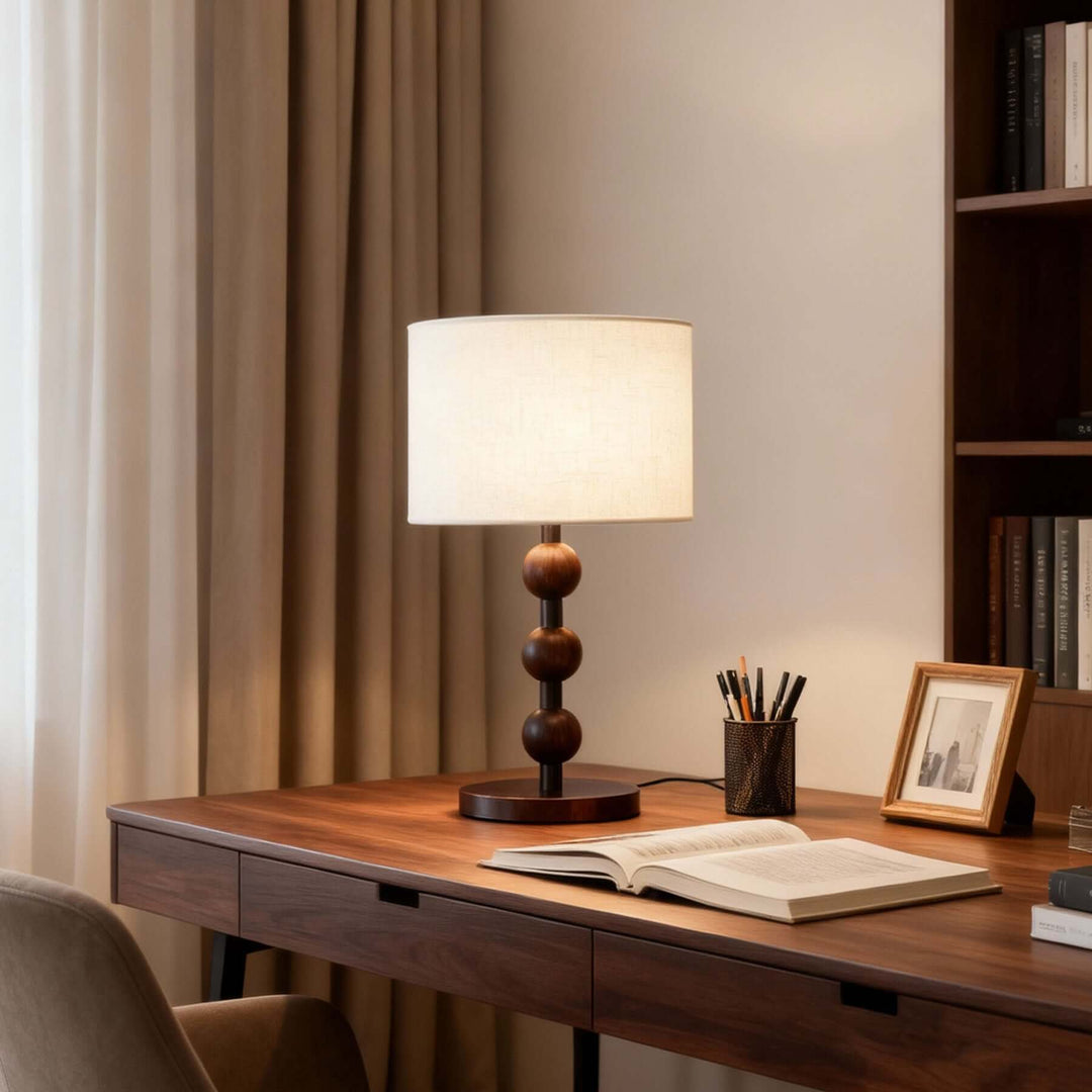 Ureno Table Lamp – American Minimalist Handmade Fabric Lamp