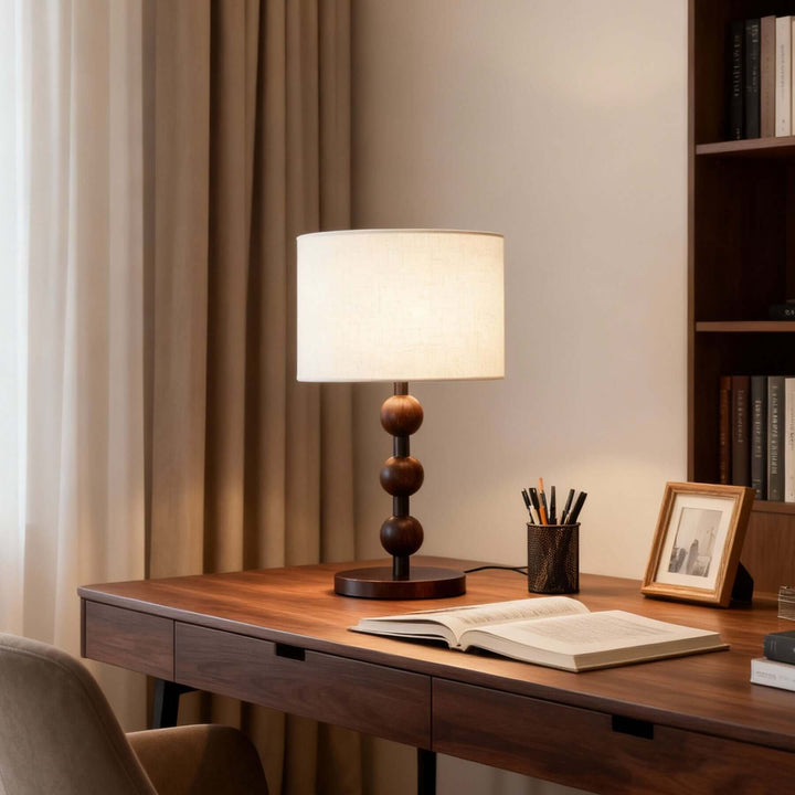 Ureno Table Lamp – American Minimalist Handmade Fabric Lamp