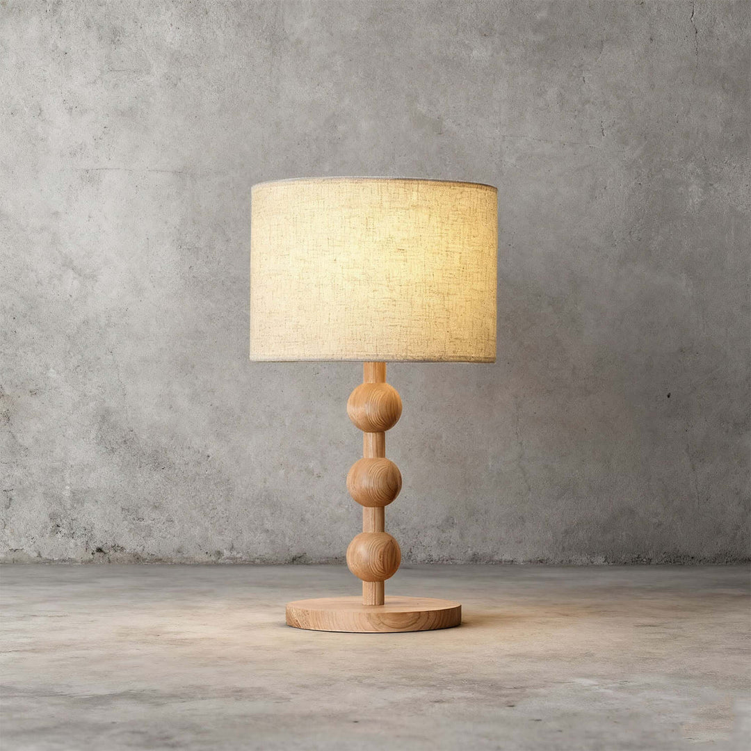 Ureno Table Lamp – American Minimalist Handmade Fabric Lamp