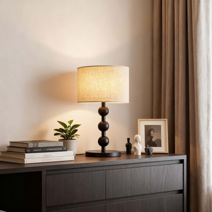 Ureno Table Lamp – American Minimalist Handmade Fabric Lamp