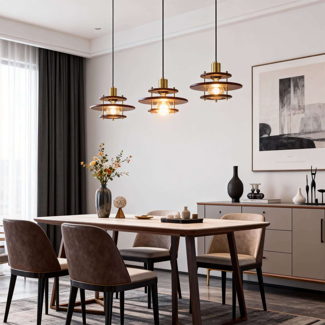 Varexi Pendant Light – American Creative Wood Vintage